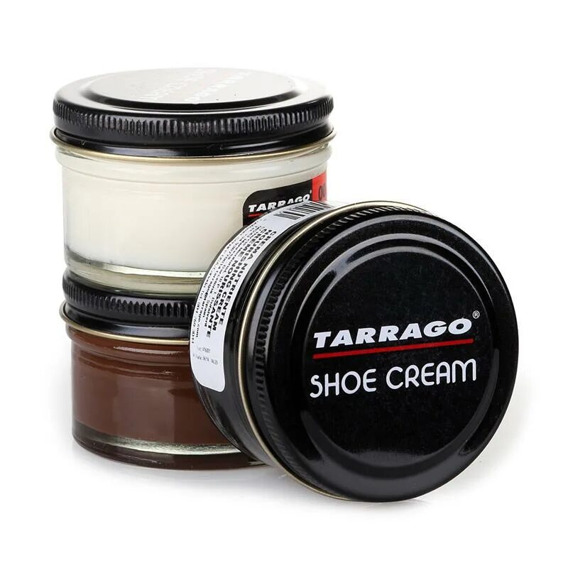 Крем банка для гладкой кожи, синий, SHOE Cream, СТЕКЛО, 50мл. (midnight) TARRAGO