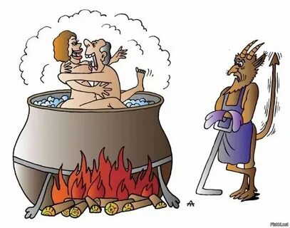 Черти карикатура
