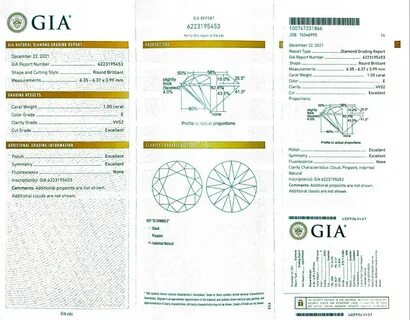 Сертификат gia