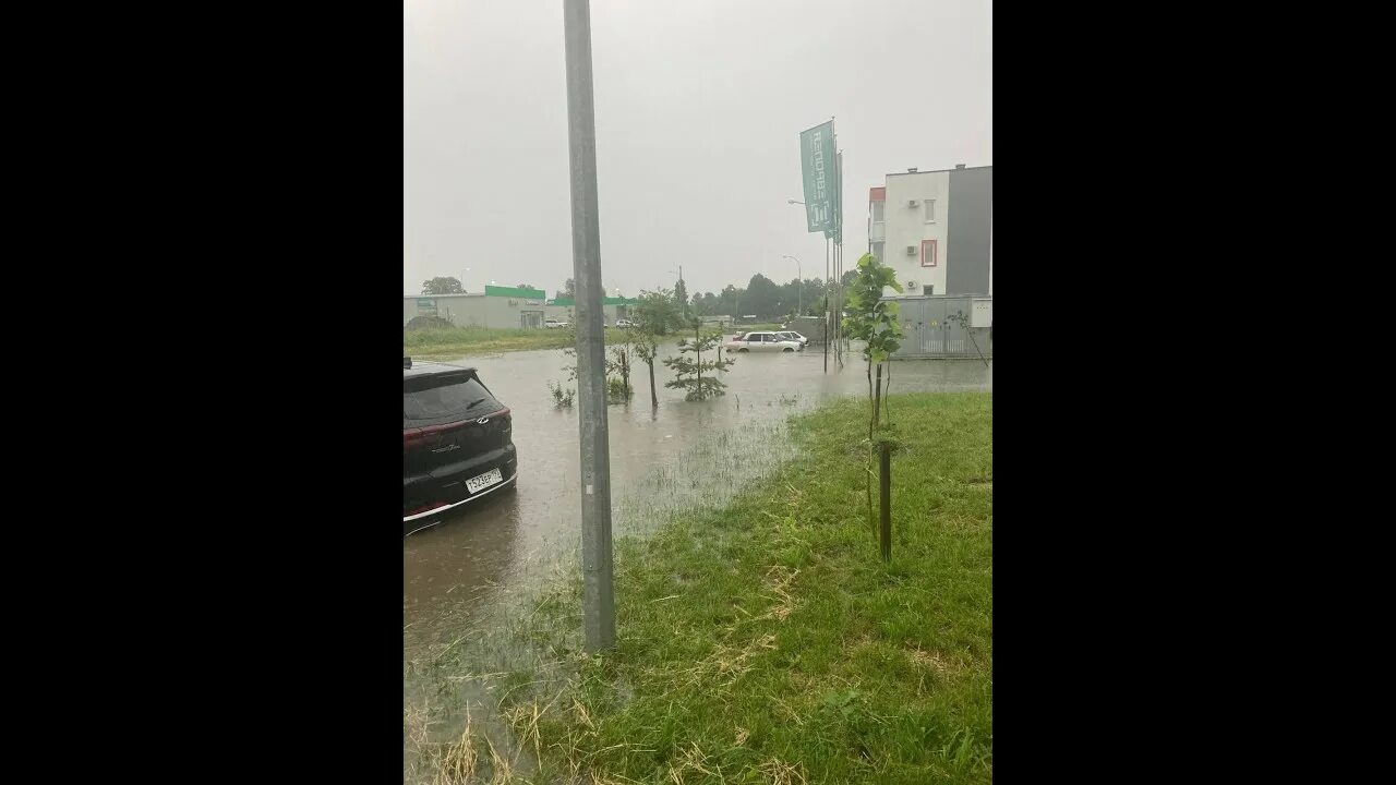 5 июня 2026. Ливень. Город после дождя. Ливень в городе. Ливень в Краснодаре.