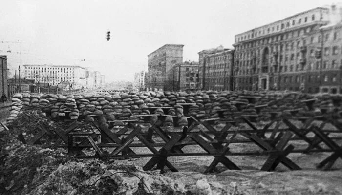 Москва 16 октября 1941