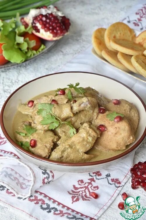 ≡ Непростой Рецепт Сациви с курицей пошагово с фото, рецепт грузинской кухни