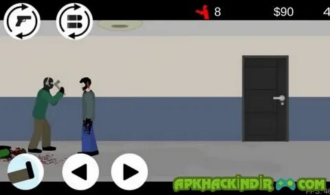 Взломанная игра flat zombies