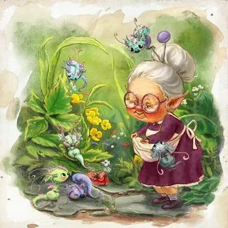 Бабушку милую самую милую