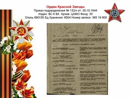 Цамо фонды описи