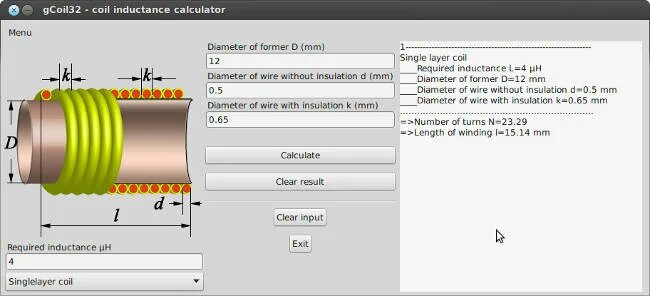 Калькулятор катушки индуктивности. Coil32 катушка индуктивности. Калькулятор намотки катушки индуктивности. Индуктивность многослойной катушки с сердечником формула. Калькулятор расчета индуктивности катушки без сердечника.