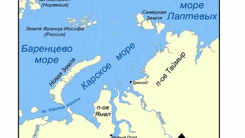 Моря северного ледовитого океана баренцево белое