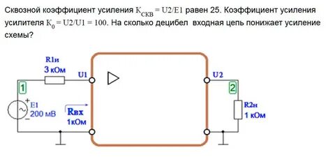 Усиление усилителя