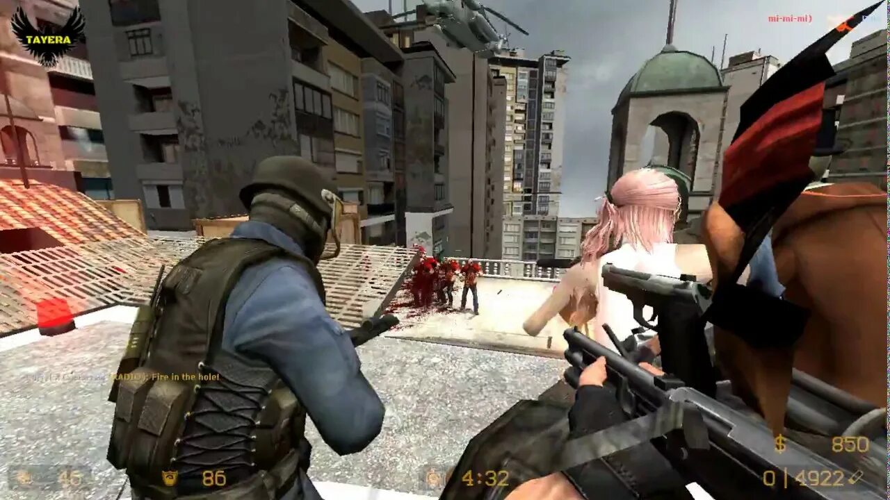 CS Zoobie Escape. Counter Strike source Zombie Escape.