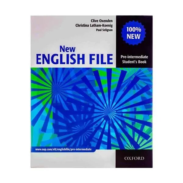 New english file pre intermediate students. Oxford учебники английского pre Intermediate. English file Intermediate 100% New Edition. New English file Clive Oxenden. English file пре-интермедиате.