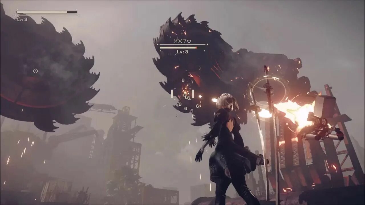 Nier automata пролог. Nier automata голиаф. nier automata goliath. ниер автомата боссы. nier automata боссы.