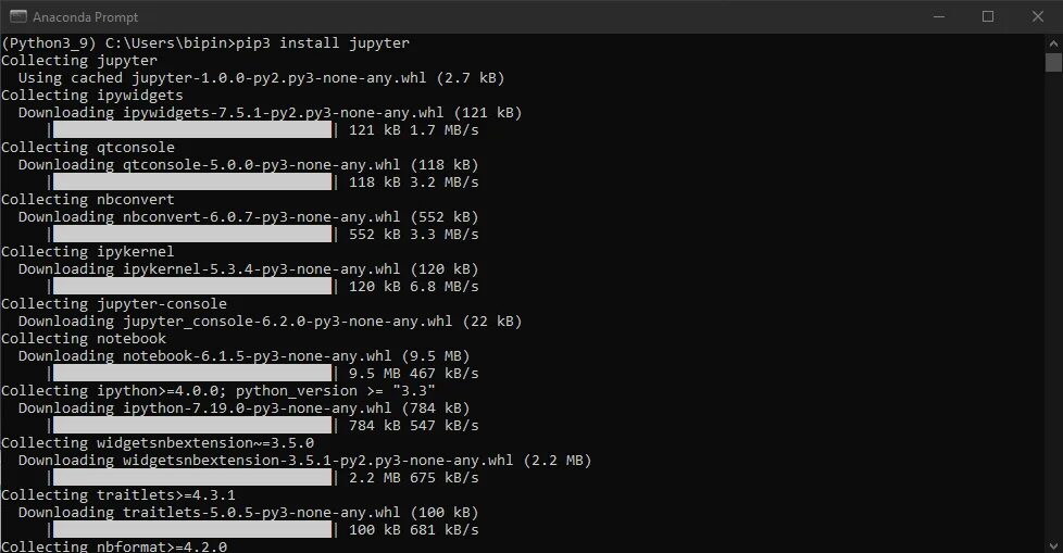 Jupyter notebook pip. Jupyter notebook pip