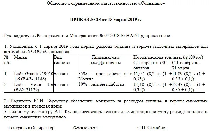 Нормы гсм 2024. Приказ о норме списания топлива на предприятии. Приказ на списание ГСМ. Приказ на списание норм расхода. Акт на списание ГСМ.