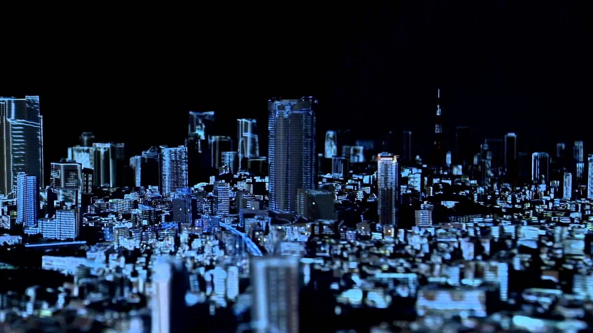 Tokyo motion. Проекция города. Модель города Токио. Ночной город модель. 3д проекция города.