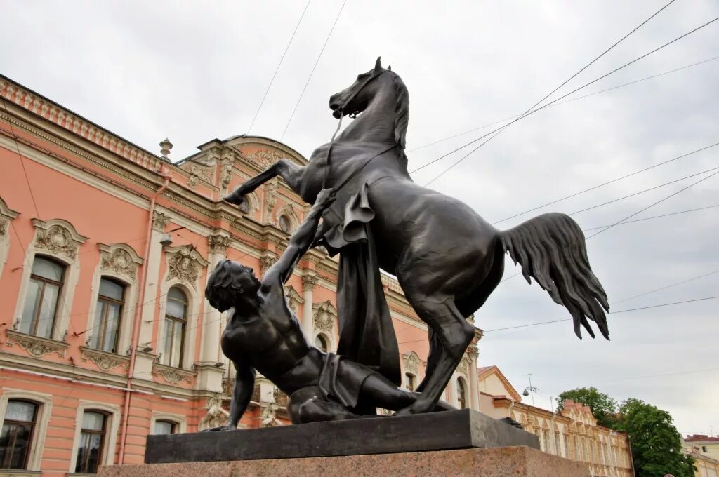 St. Petersburg, Russia Конная статуя, Санкт петербург, Всадники