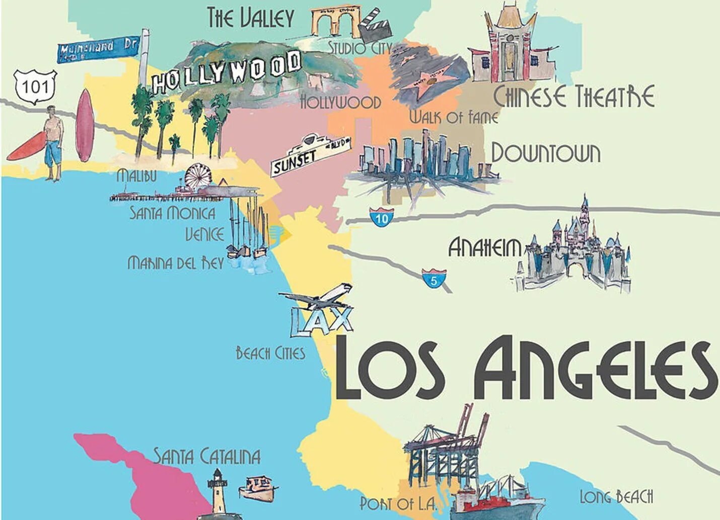Map los