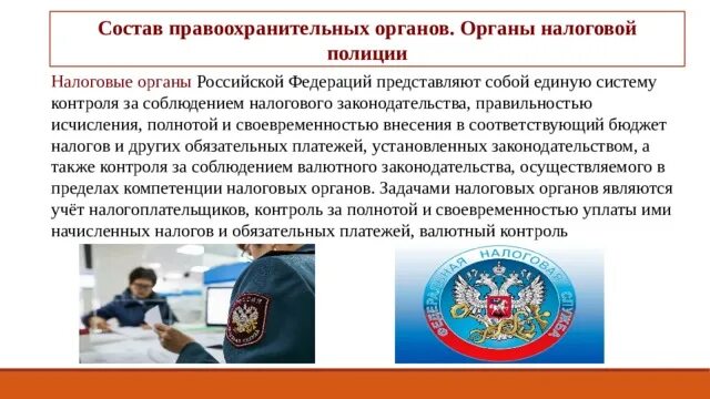 Налоговые органы правоохранительные органы. Органы налоговой полиции. Состав правоохранительных органов. Правоохранительные органы налоговая. Задачи органов налоговой полиции.