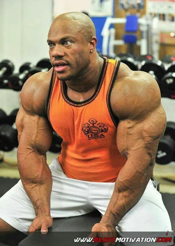 Программа фил. Phil heath. фил хит бодибилдер. phil heath 2013. фил хит фото 2016.