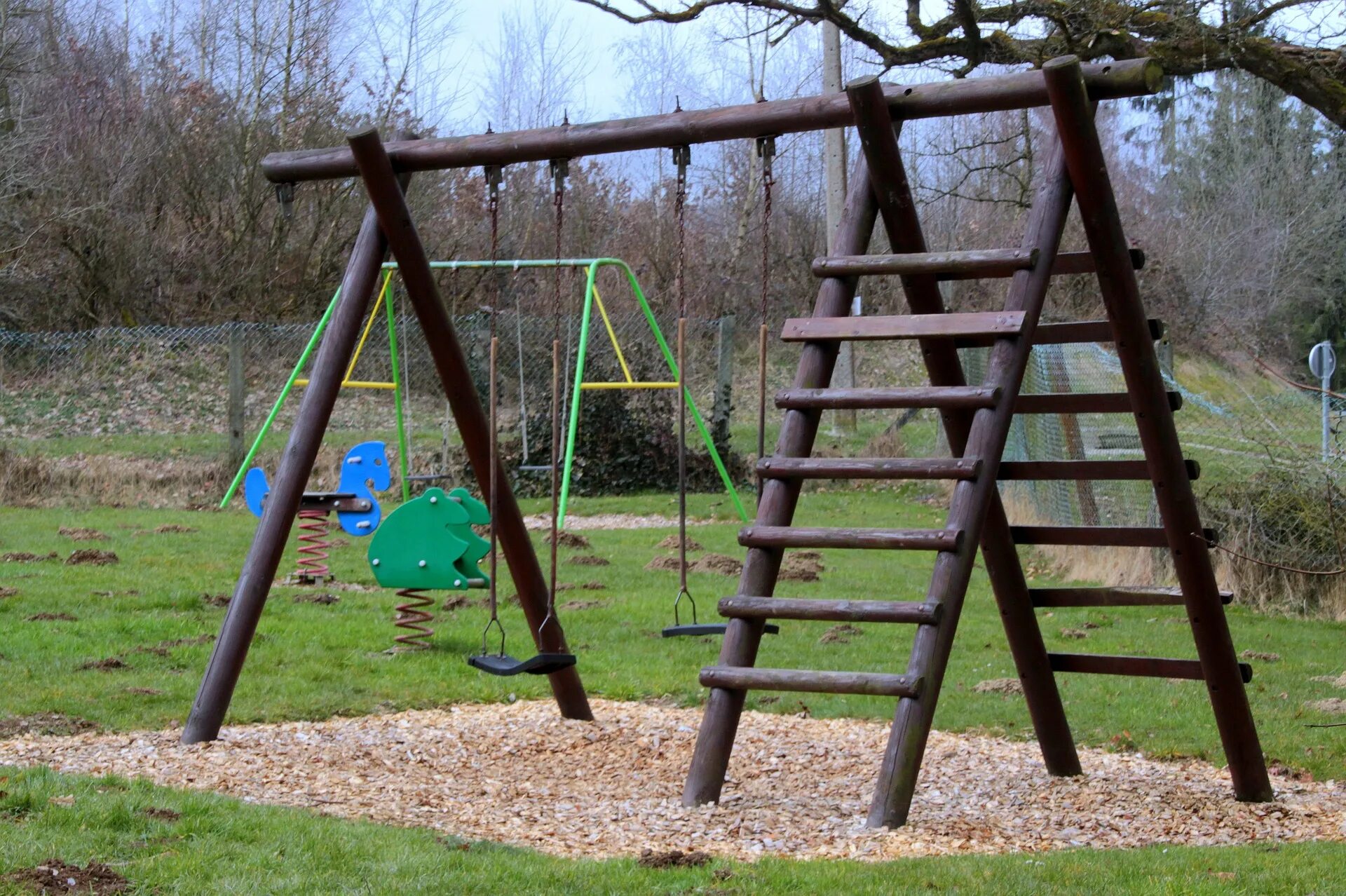 Grounded playground
