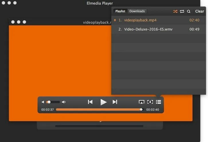 Elmedia Player. Media Player для Мак. Avi проигрыватель. Player for Mac.