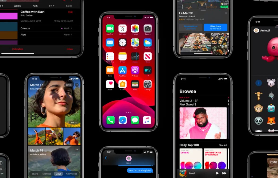 Установить ios 13 на айфон. Обновление ios 13. интерфейс айфона 13. последняя версия ios. айфон айос 13.