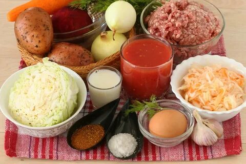 Блюда из набора продуктов
