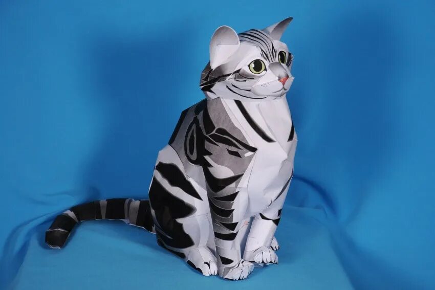 Поделка кошка. Котик из бумаги. Объемная кошка из бумаги. Поделка котенок из бумаги. Бумажные кошечки