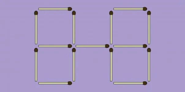 Переложить 2 спички чтобы получилось 3 квадрата. Головоломки со спичками квадраты. Переложить две спички чтобы получилось три квадрата. Квадрат из 4 спичек. Квадрат из 5 спичек