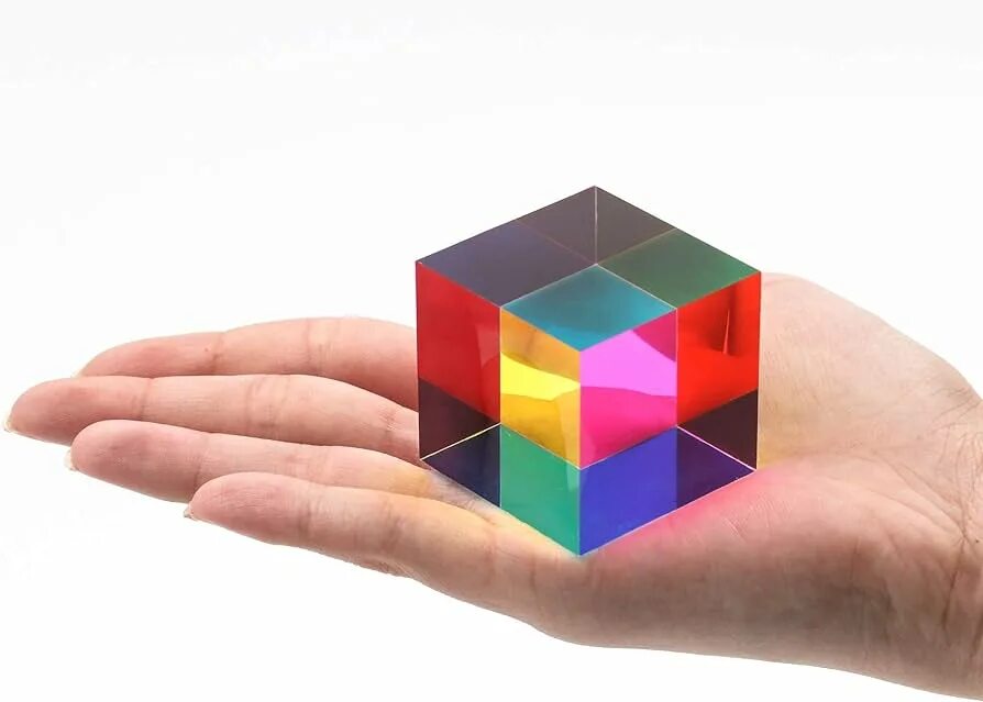 Призма 50. Микс куб. призма куб. призма игрушка. color cube.