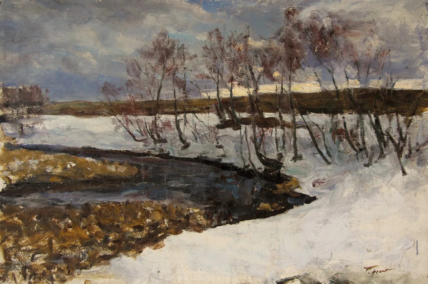 картина ледоход