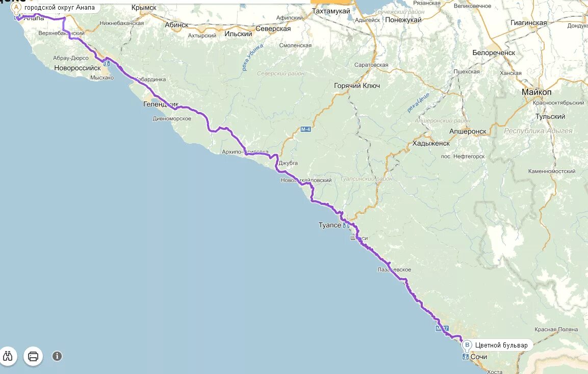 Сколько км от туапсе до сочи. Адлер Новороссийск на карте. Карта Сочи Анапа Новороссийск АБРУАДЮРСО. Железная дорога Сочи Анапа. Анапа Лазаревское расстояние.