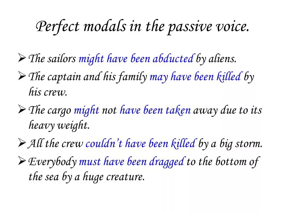 Modal passive voice. Passive Voice с модальными глаголами. Модальные глаголы в пассивном залоге. Passive с модальными глаголами. Might в пассивном залоге.