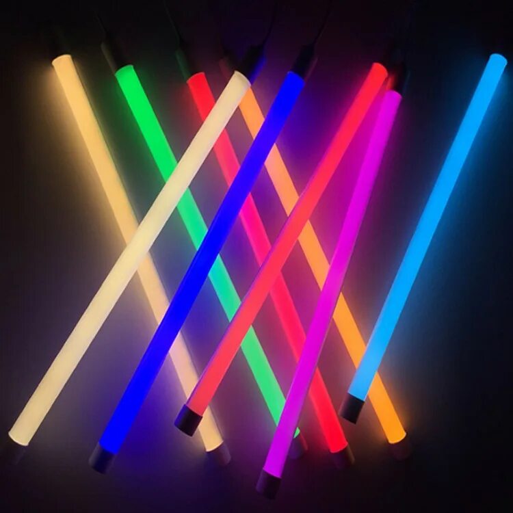 Светящаяся труба. RGB led tube Light 2000mm. Светодиодная цветная лампа t8 g13 RGB. Светодиодные трубки РЖБ. РГБ диодная лампа трубка.