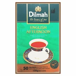 Dilmah English Afternoon Tea - Finest Pure Ceylon Black Tea Box Sri Lanka D...