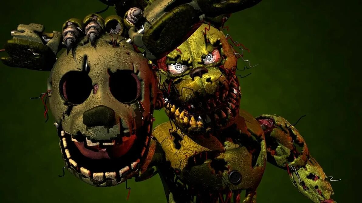 Спрингтрапа fnaf. СПРИНГТРАП ФНАФ 3. Спринг трап ФНАФ.