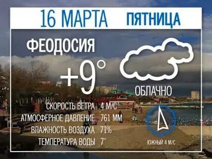 Погода в евпатории в ноябре