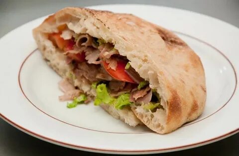 Шаурма в лепешке