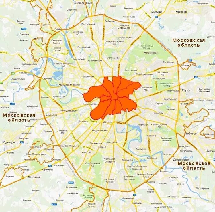 Как получить карту москвы. Карта центрального административного округа москвы. районы центрального административного округа москвы. центральный округ москвы на карте. районы цао москвы.