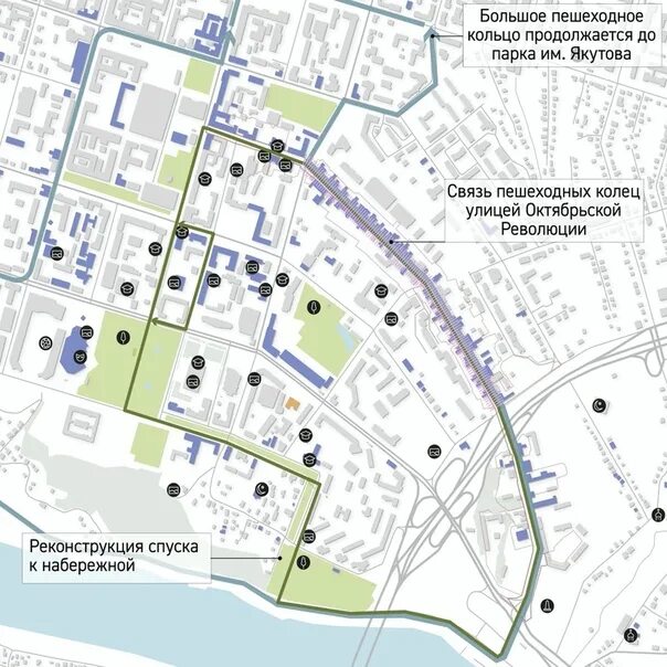 Карта ул октябрьской революции. Улица Октябрьской революции Уфа реконструкция. План реконструкции Октябрьской революции Уфа. Уфа пешеходная улица Октябрьской революции проект. Реконструкция улицы Октябрьской революции в Уфе проект.