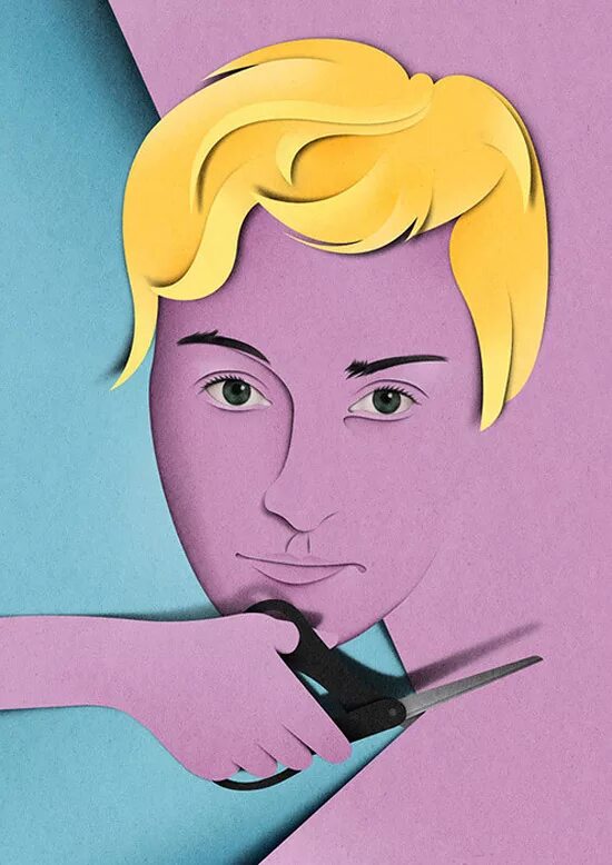 портрет в стиле аппликации. портрет в стиле аппликации. портрет из цветной бумаги. портрет аппликация. портрет из цветной бумаги.