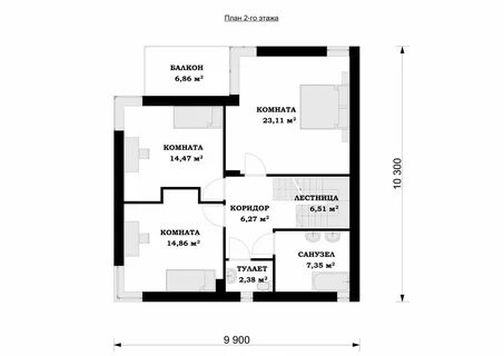 Дом 5 на 5 сколько квадратных метров
