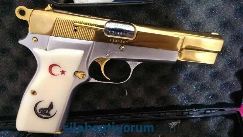 Browning t2. L540-col9-Gold. M9 Gold Gem.