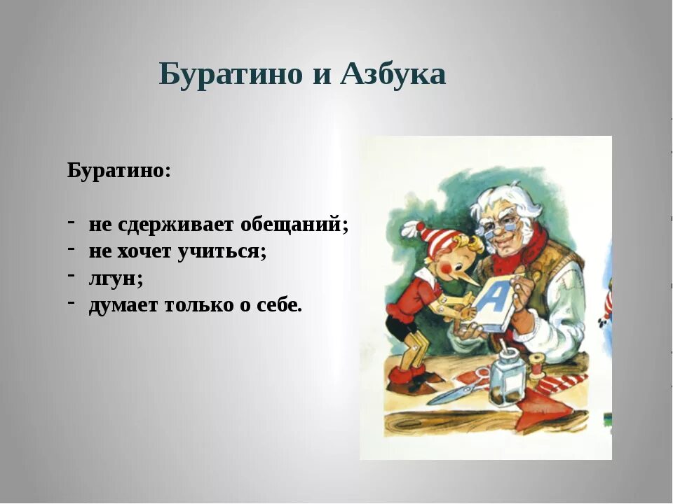 Опиши с точки нравственности трех сказочных героев. Герои сказки золотой ключик или приключения Буратино. Герои сказки Буратино. Описание Буратино. Буратино характеристика героя.