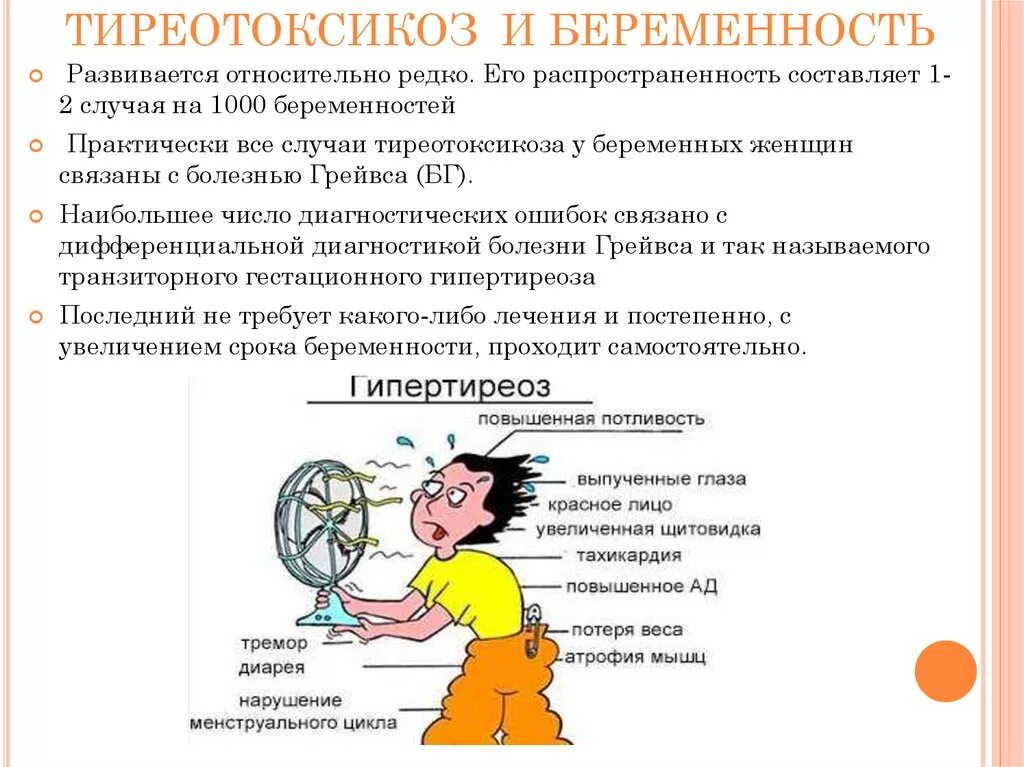 Гипертиреоз ттг. Тиреотоксикоз при беременности 2 триместр. Дифференциальный диагноз гипертиреоза. Основные причины развития гипертиреоза. Транзиторный гестационный гипертиреоз.