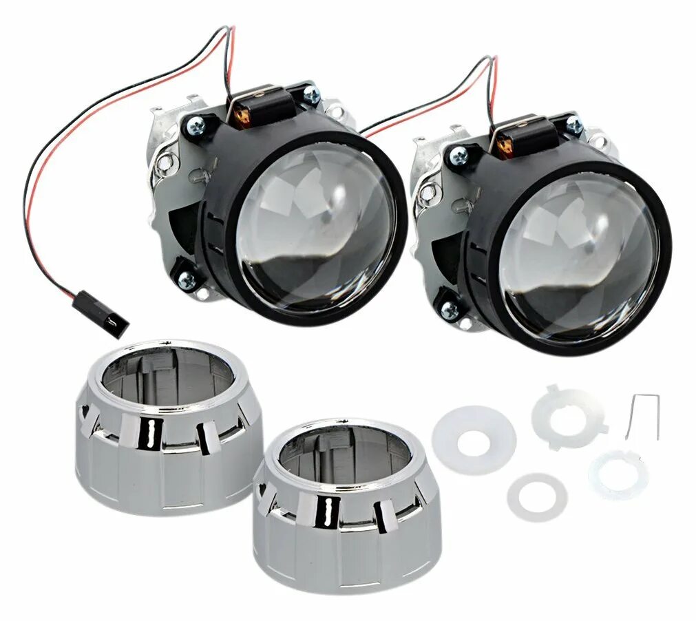 Установка мини линз в фару. Мини линзы h1. светодиодные мини линзы h1. aozoom h4 mini bi-led. би-линза 2.5&quot; h1 morimoto ангельские глазки c-3.