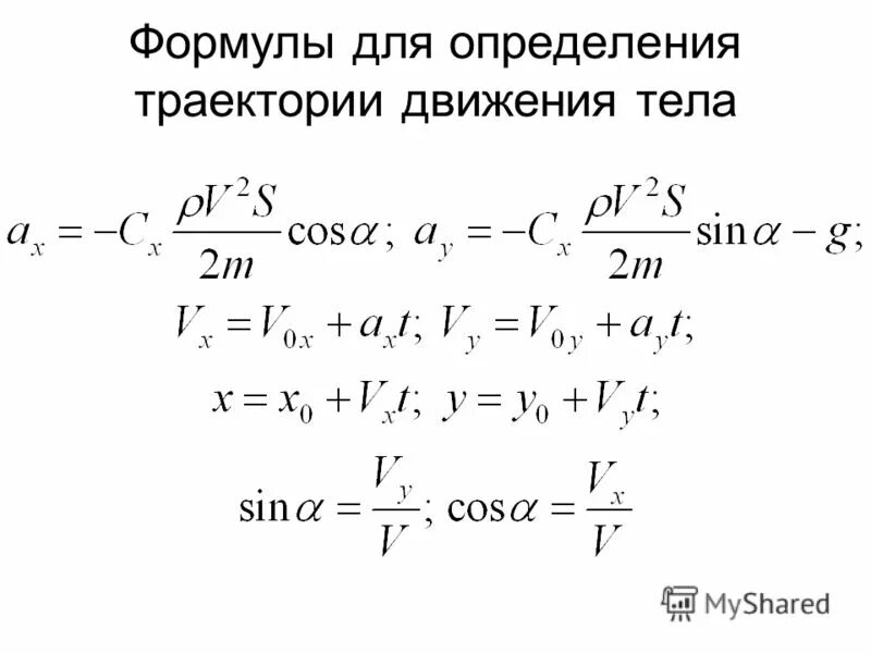 Определение траектории движения тела Путь что это такое