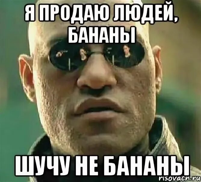 Шучу не начал. Продаю бананы людей. Продаю бананы людей шучу не бананы. Торгую людьми бананами шучу. Шучу не бананы Мем.