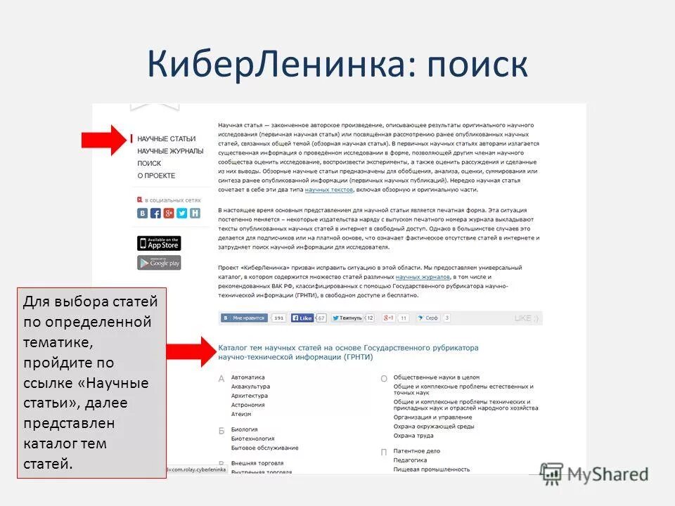 Киберленинка электронная библиотека статьи