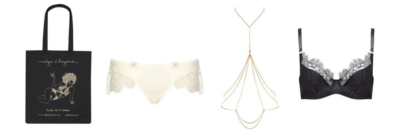 Brass Edge lingerie.