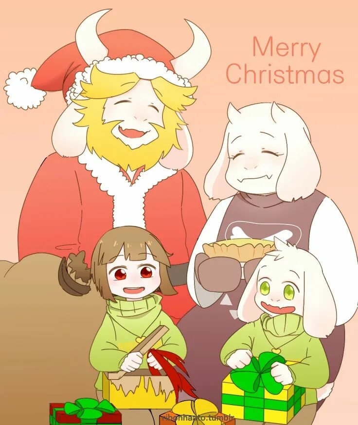 Toriel christmas gift. Ториэль андертейл. Андертейл новый год. Altertale азриэль. Toriel christmas gift.